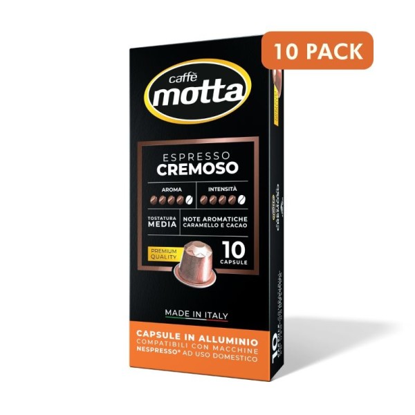 ESPRESSO CREMOSO IN CAPSULE COMPATIBILI NESPRESSO®